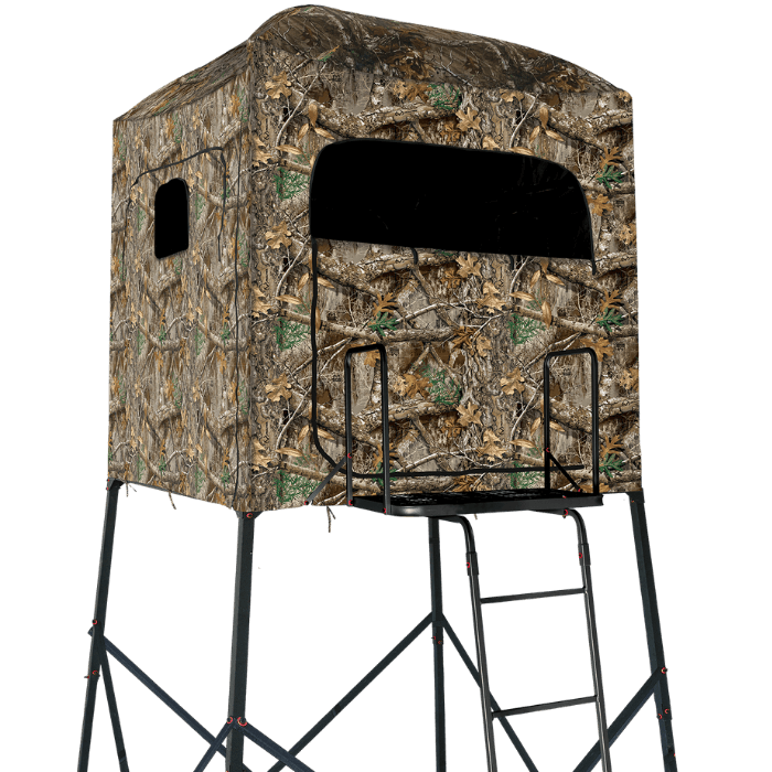 The Garrison 12’ Quad Pod with Enclosure Primal Outdoors